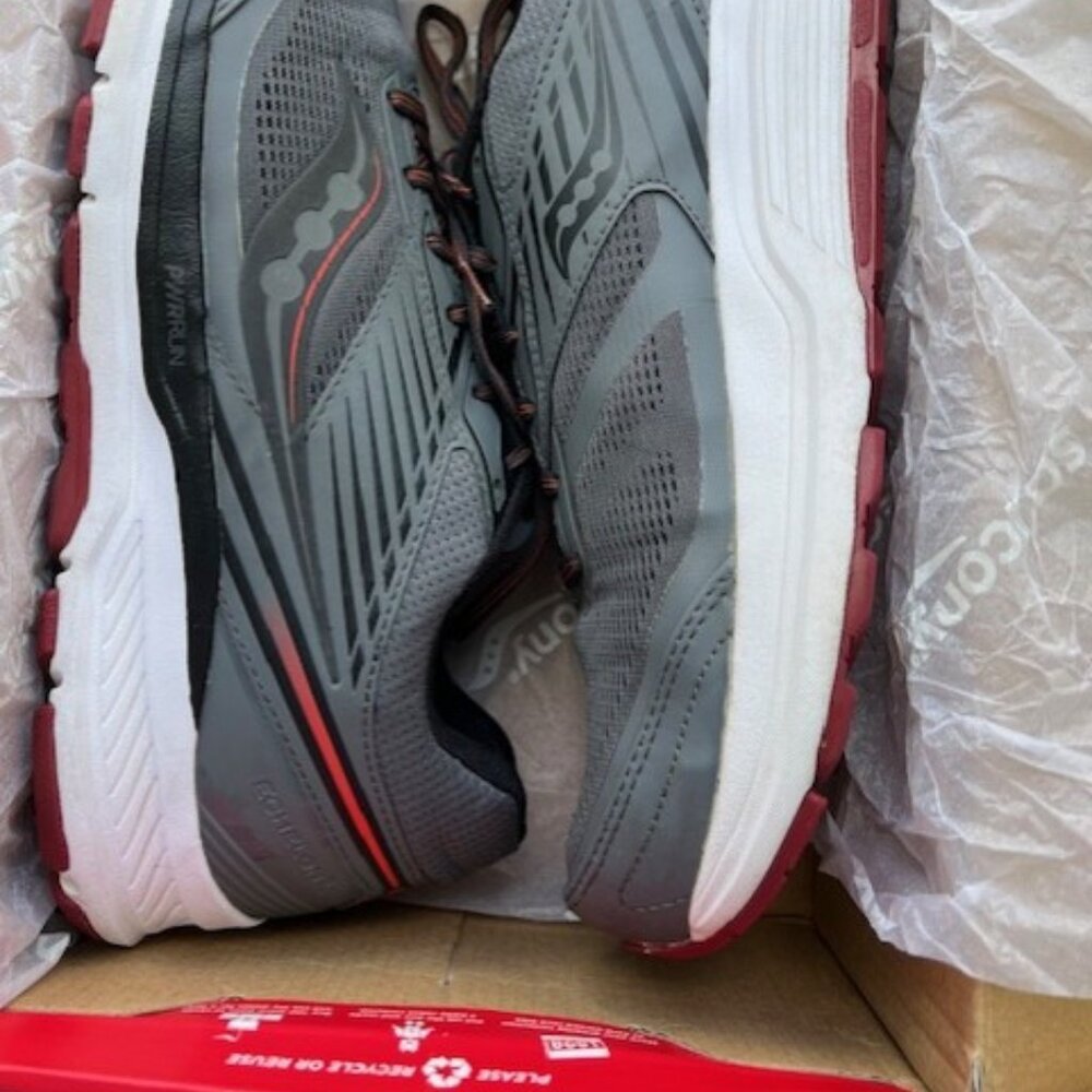 Saucony Echelon 8 Shadow/Mulberry Slightly Worn men's 11